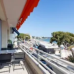 דירה A16 Staywiz Us - 2bdr Sea View - Center - Parking & Terrace אנטיב