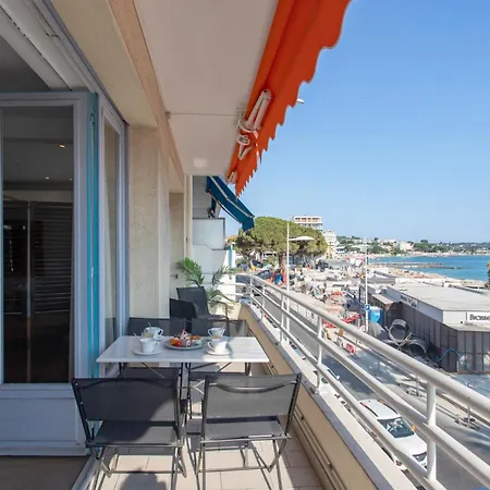 A16 Staywiz Us - 2bdr Sea View - Center - Parking & Terrace Αντίμπ