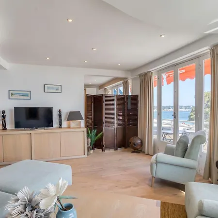 شقة A16 Staywiz Us - 2bdr Sea View - Center - Parking & Terrace أنتيب